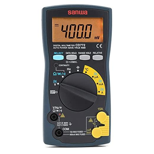 CD772 | Digital Multimeter with Backlight & Temperature Measurement